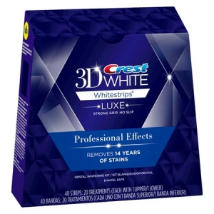 Crest 3D White Luxe Professional Effects dantų balinimo juostelė